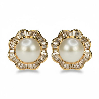 18k South Sea Pearl Earrings