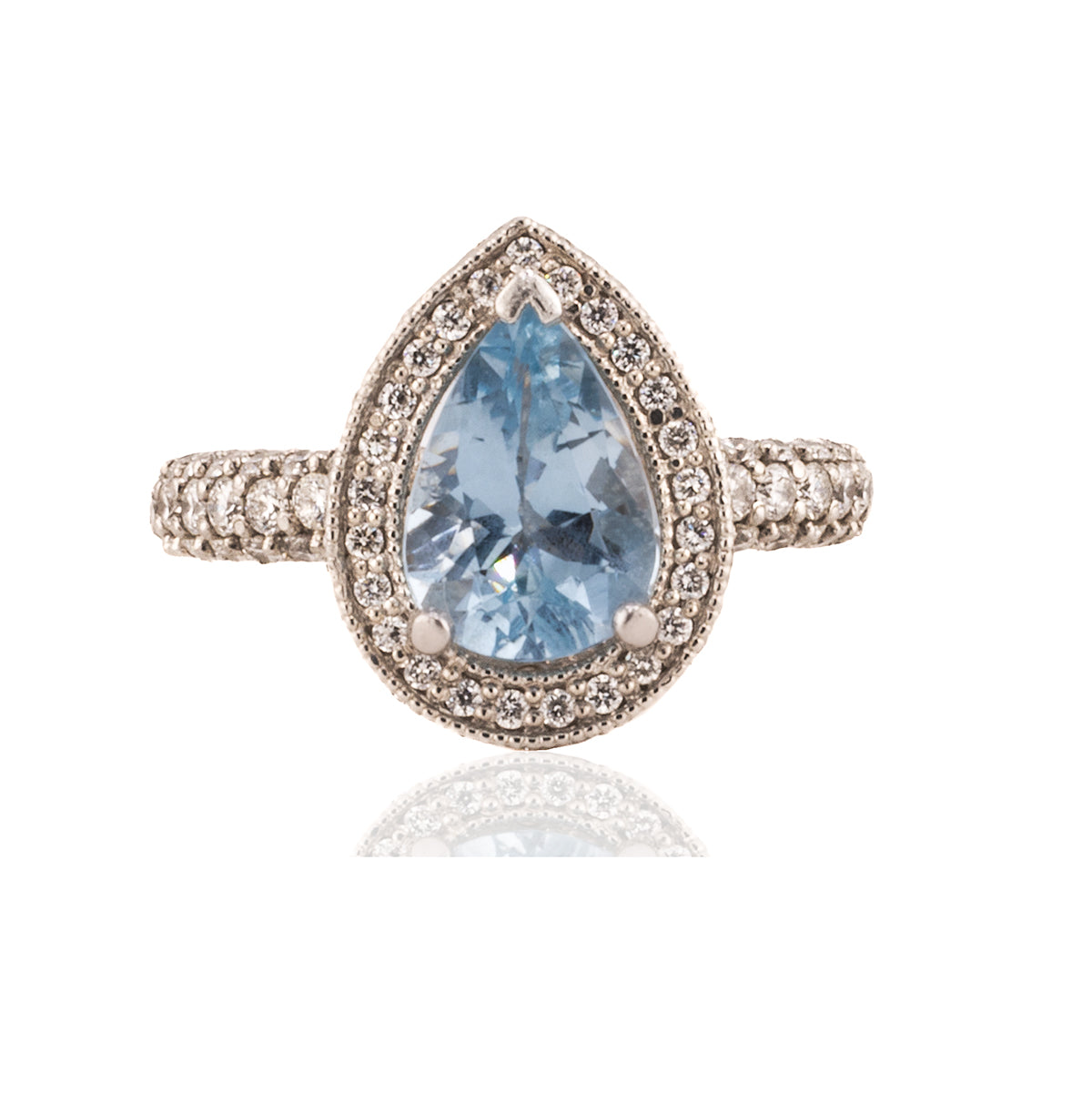 "Pristine" Aquamarine Ring