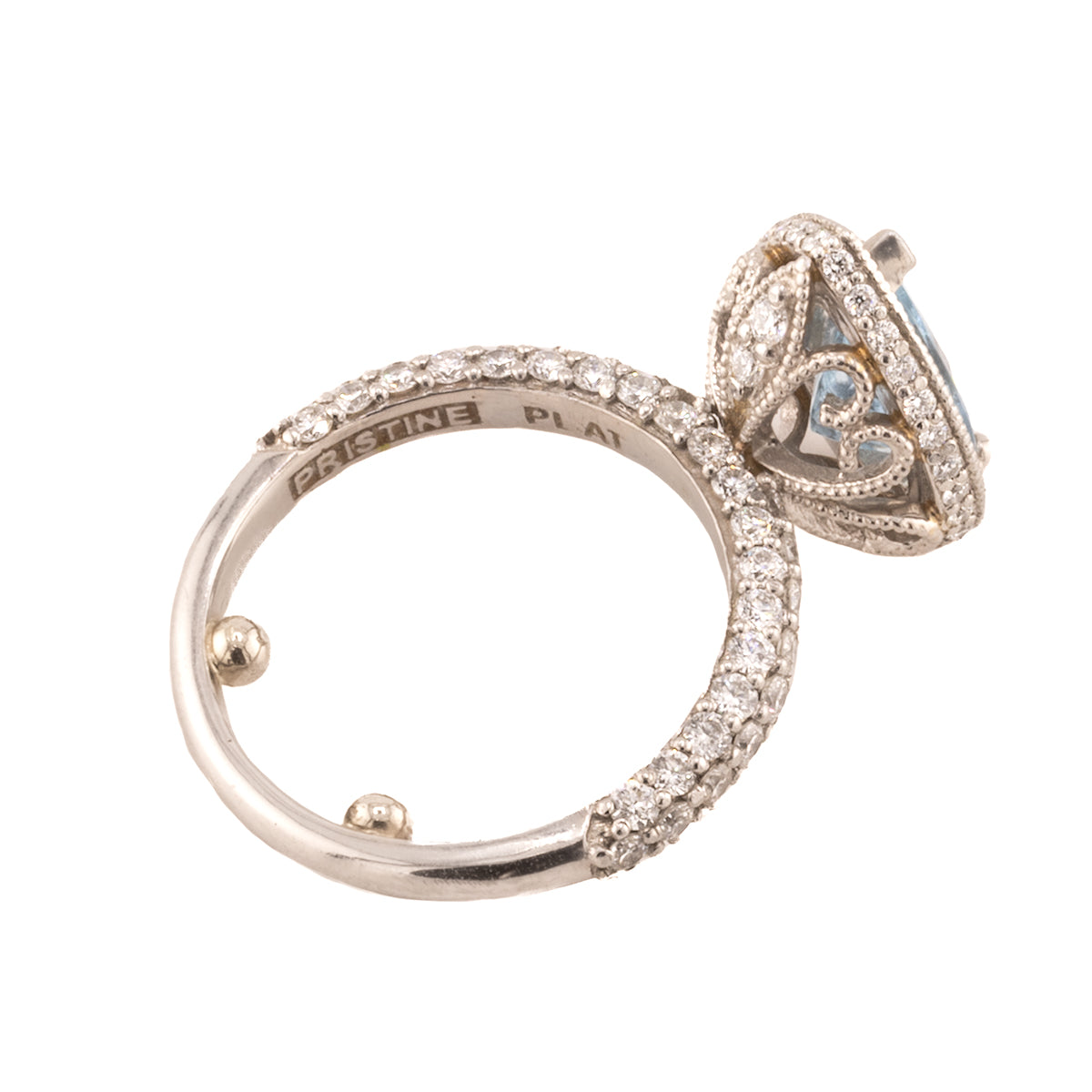 "Pristine" Aquamarine Ring