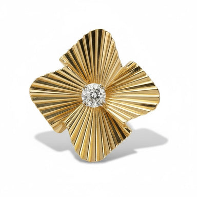 Retro Period Tiffany & Co Diamond Fan Pin