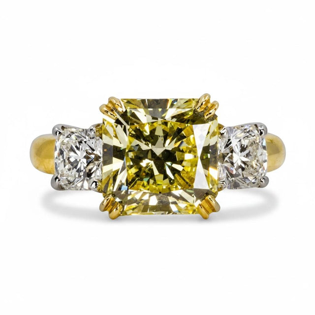 3.72 Radiant FIY VS1 GIA Ring