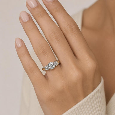 Platinum & 18k Diamond Ring