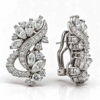 Platinum Diamond Earrings