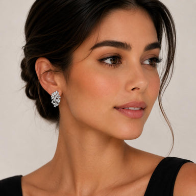 Platinum Diamond Earrings