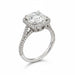 5.37ct Emerald Cut J SI2 GIA Ring