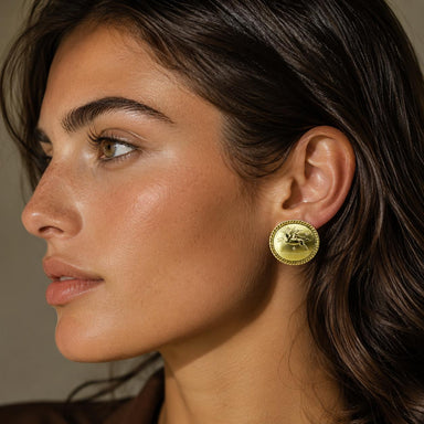 Seidengang 18k "Pegasus" Earrings