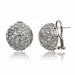 Pave Diamond Dome Earrings