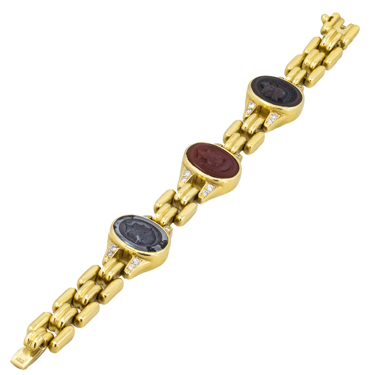 18k Intaglio Bracelet