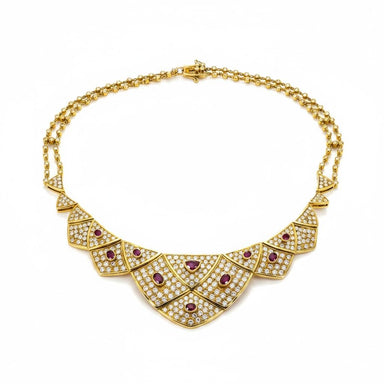 Stunning 18k Neclace & Bracelet Suite