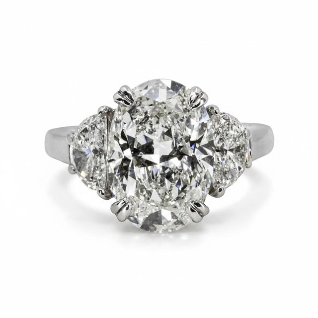 4.02 J SI1 OV GIA Ring