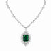 Stunning 19.42 Carat Emerald Necklace