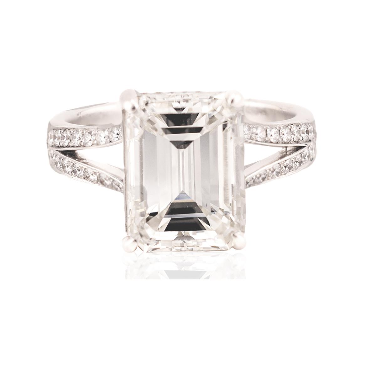 5.02 I VS2 EC GIA Ring