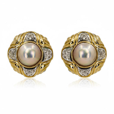 Mabe Pearl Earrings