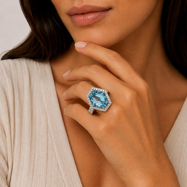 Santa Maria Aquamarine Ring