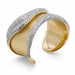 Pave Diamond Cuff Bangle