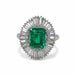 Emerald Ballerina Ring