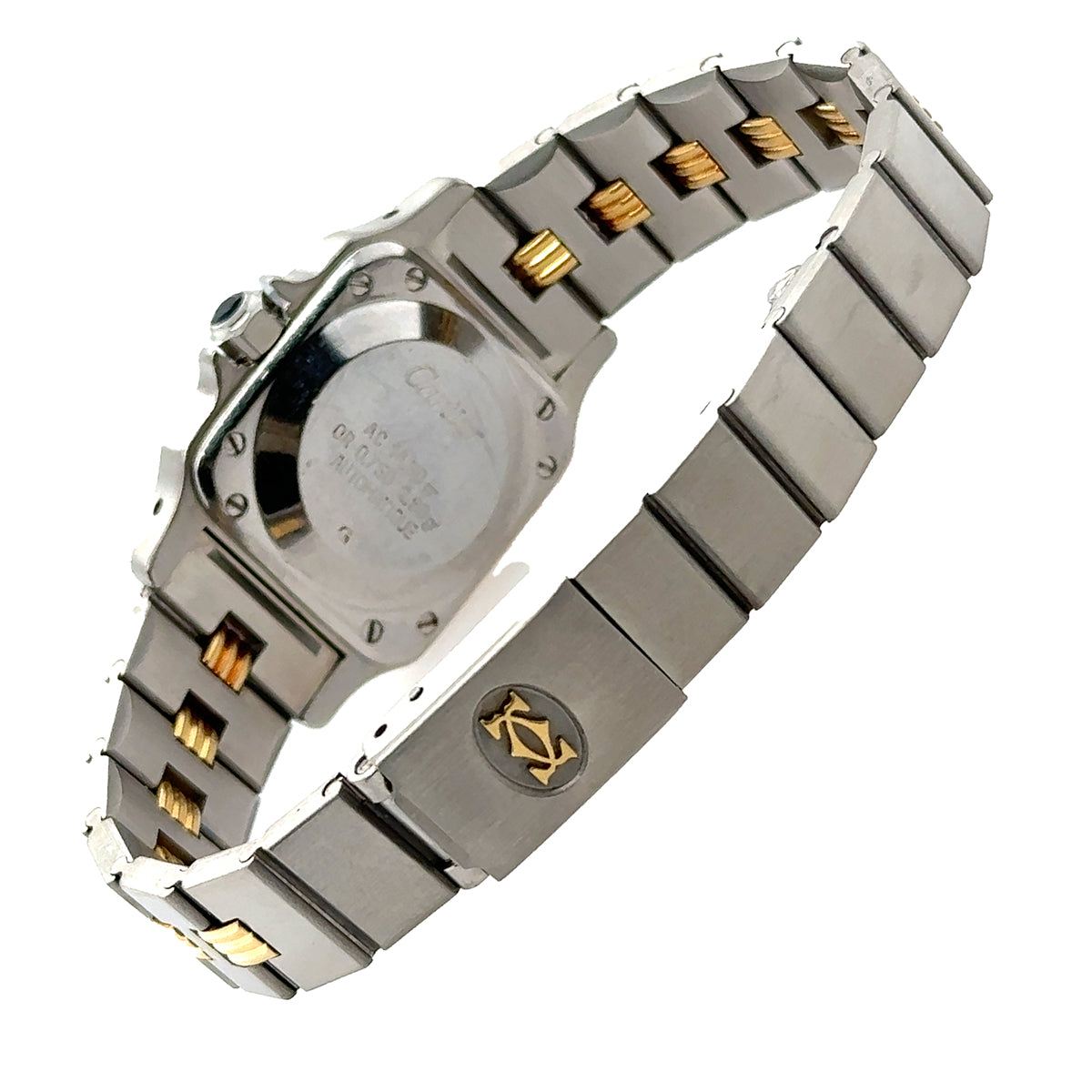 Cartier SS/18k Ladies Santos