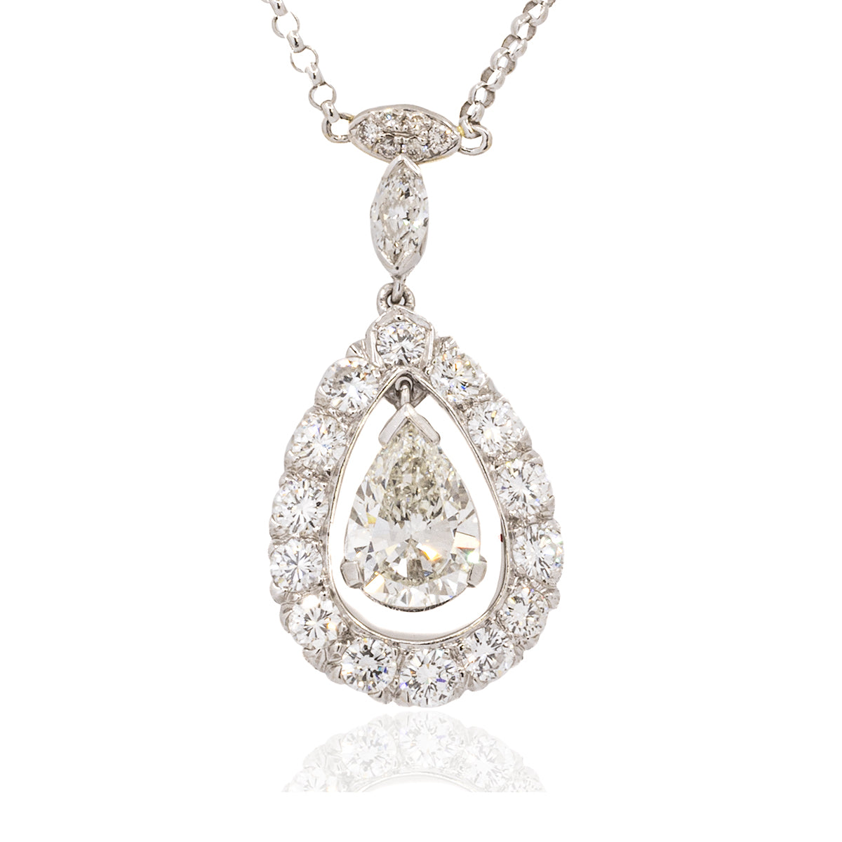 Stunning 18k DIamond Necklace