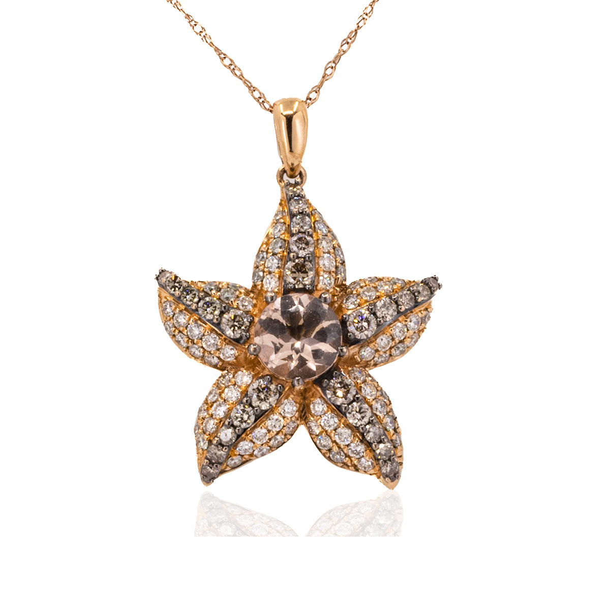 Levian Star Fish Pendant on Chain