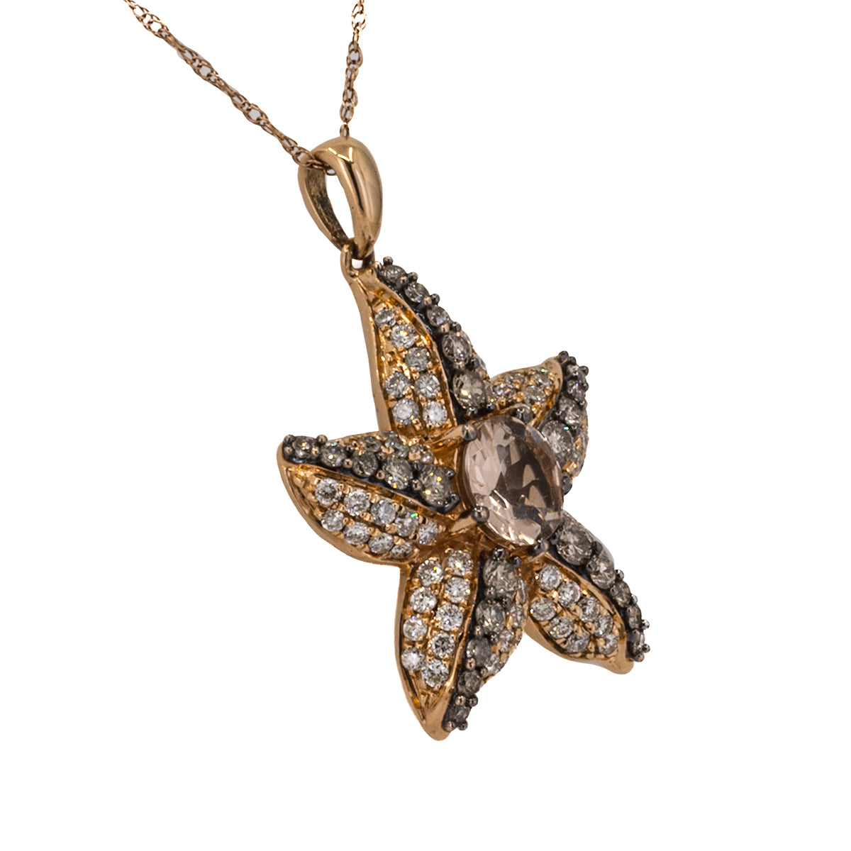 Levian Star Fish Pendant on Chain