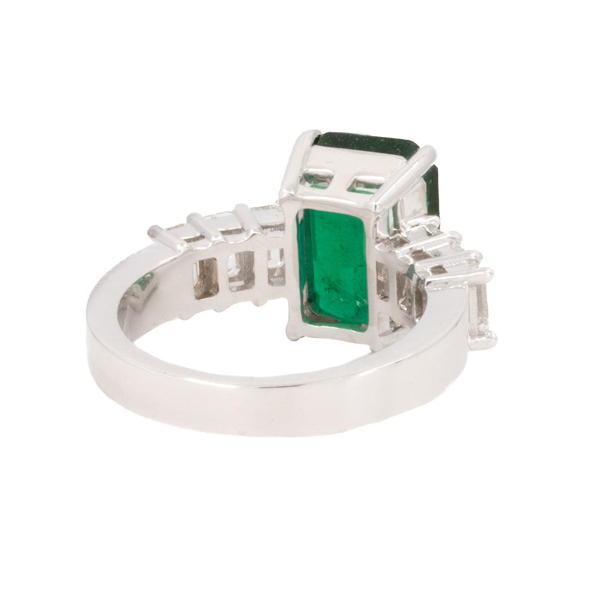 18k Emerald Ring