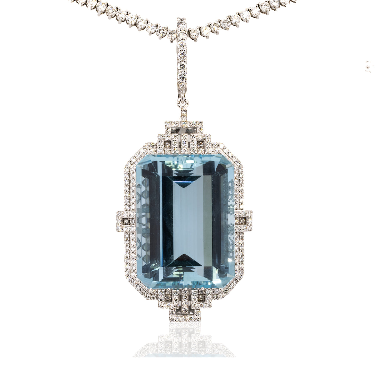 76.57 Santa Maria Aquamarine Pendant