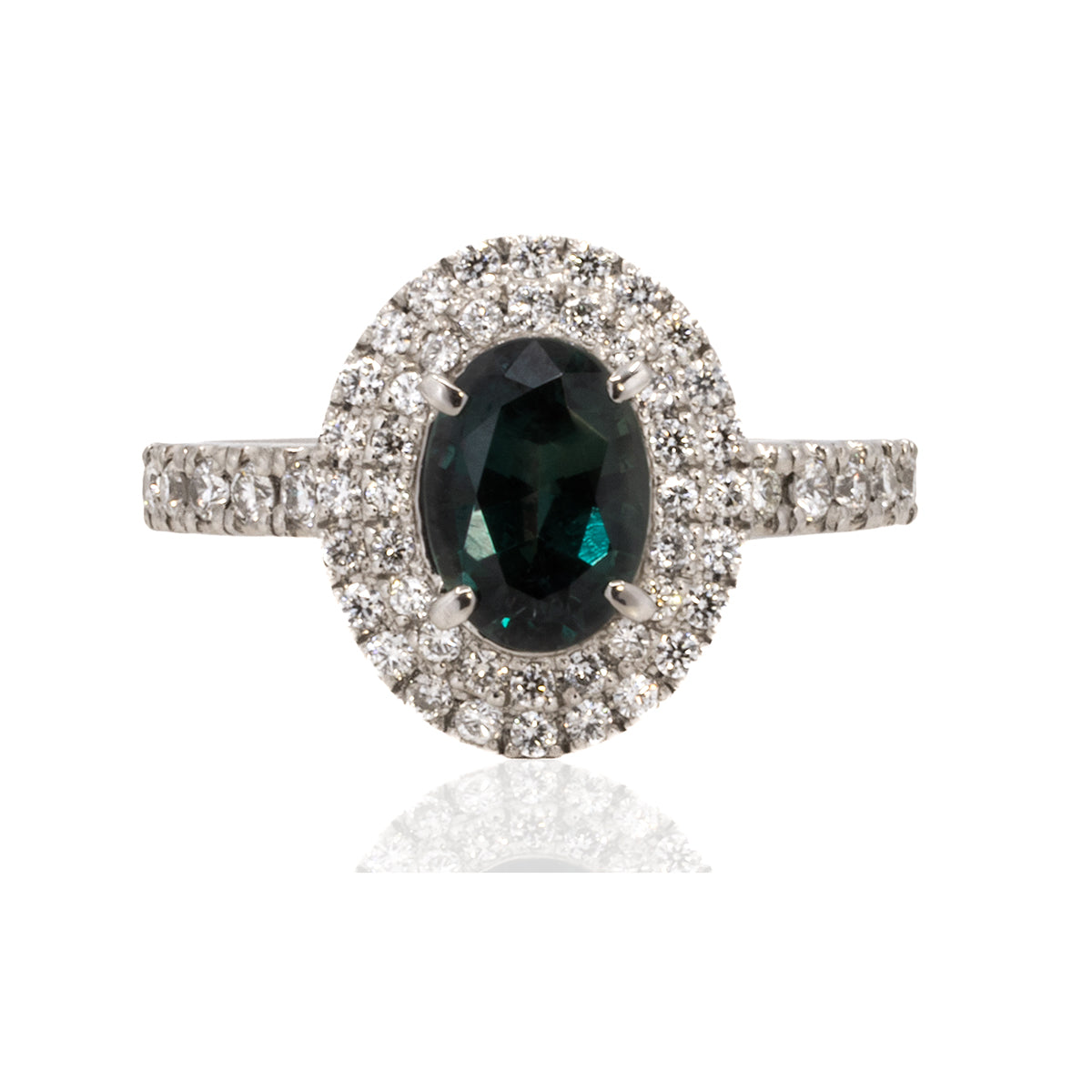 1.21 Carat Brazilian Alexandrite Ring