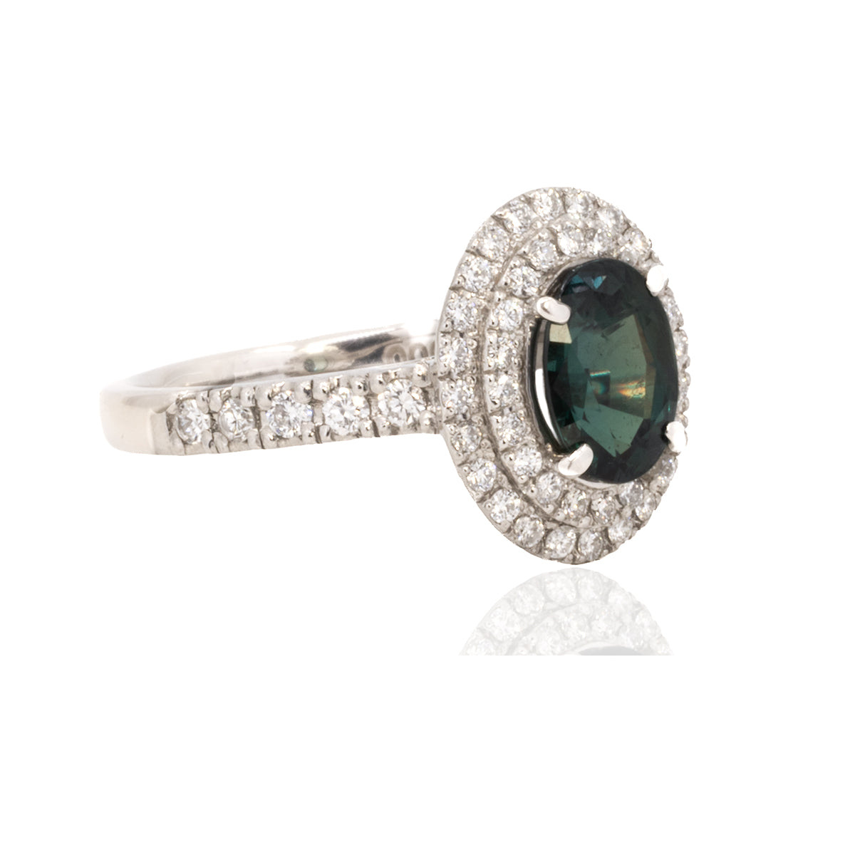 1.21 Carat Brazilian Alexandrite Ring