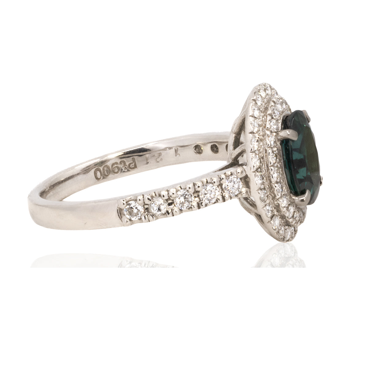 1.21 Carat Brazilian Alexandrite Ring