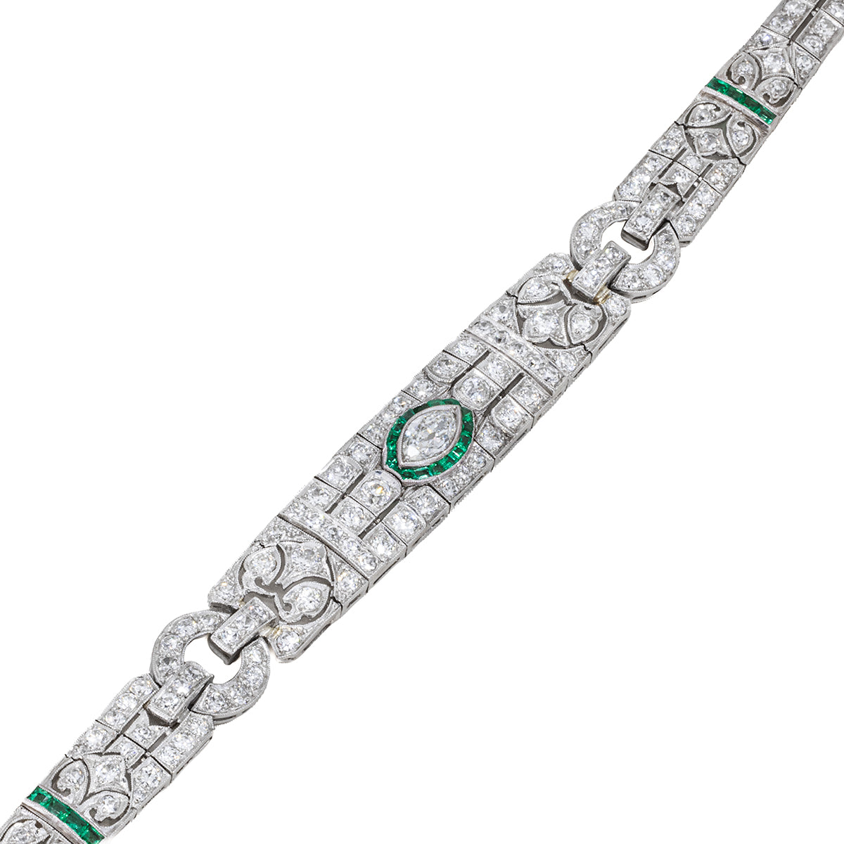 Platinum Art Deco period Bracelet