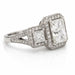 4.04 Princess Cut J VS2 GIA Ring