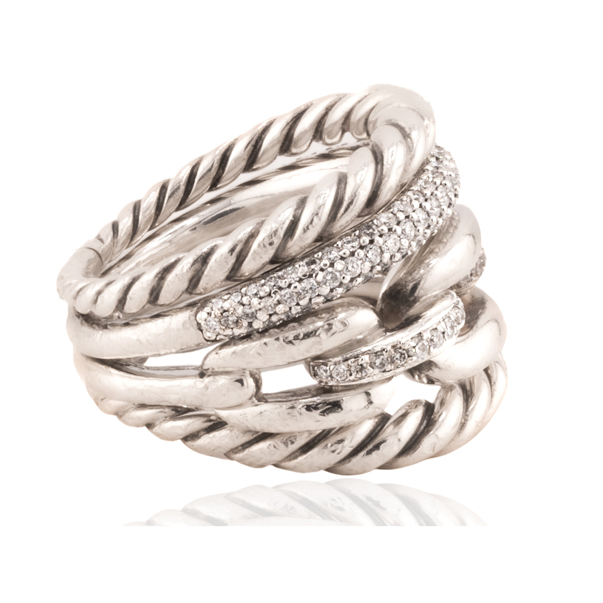 David Yurman 4 band Ring