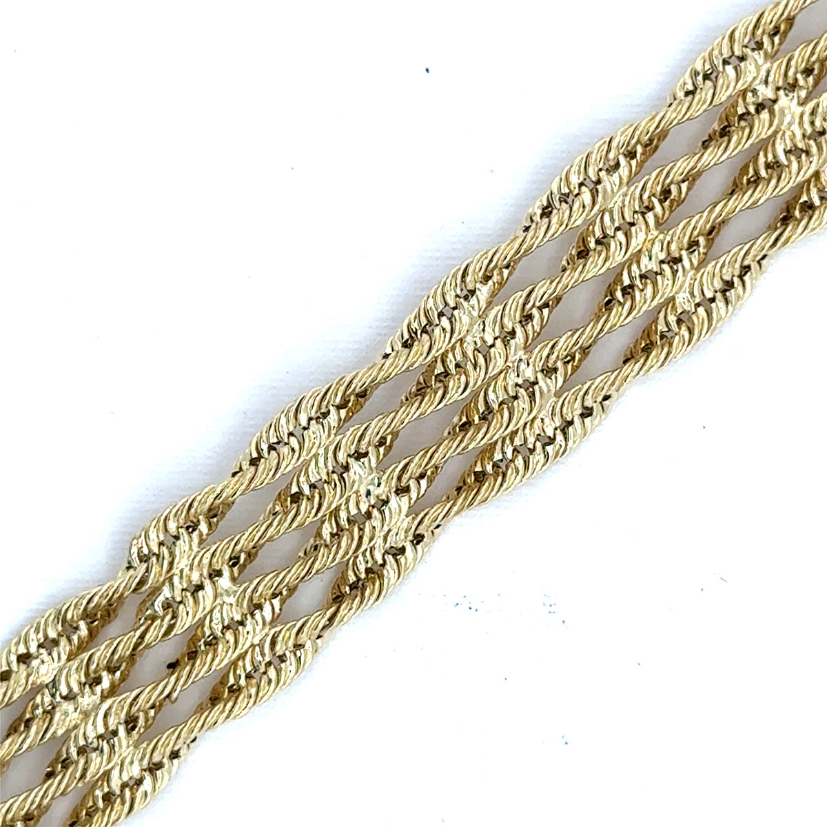 14k Woven Bracelet