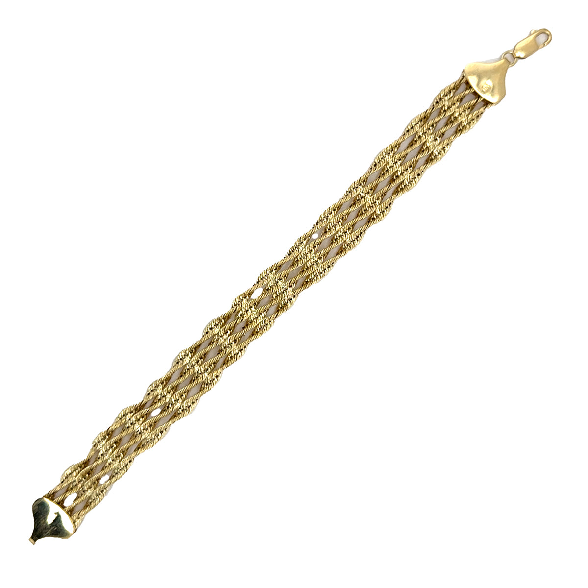 14k Woven Bracelet