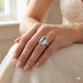 Retro Period Aquamarine Ring