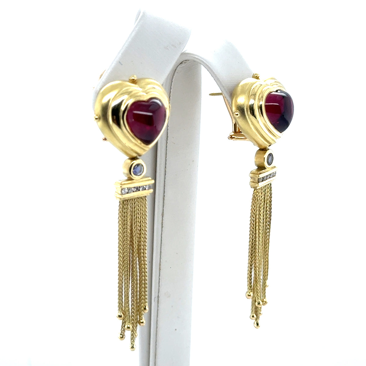 Seidengang Rubellite Earrings