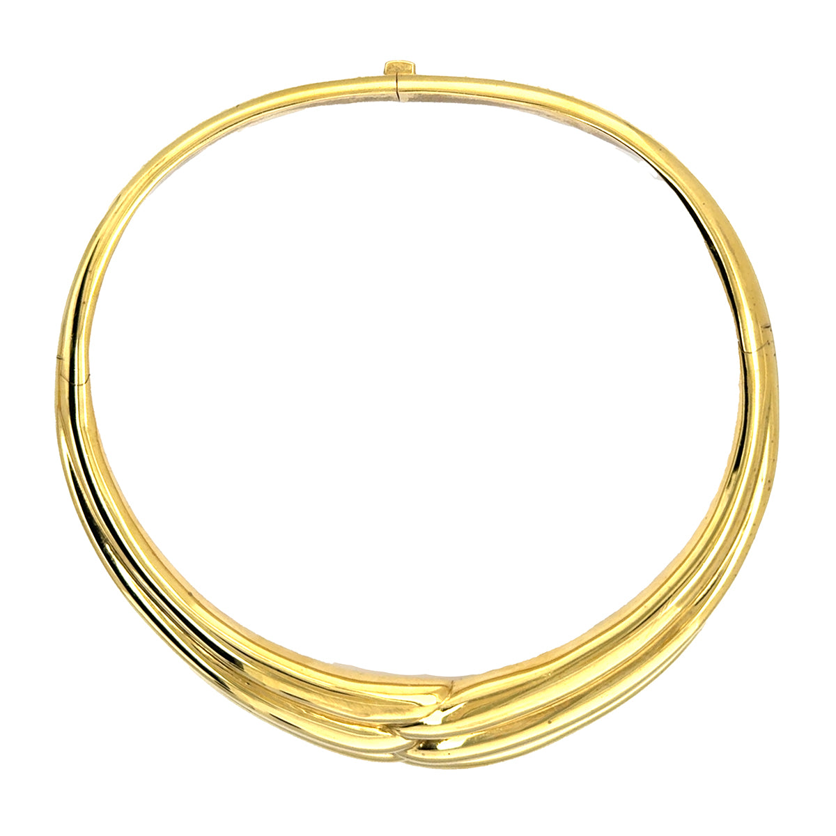 18k Gold Collar Necklace