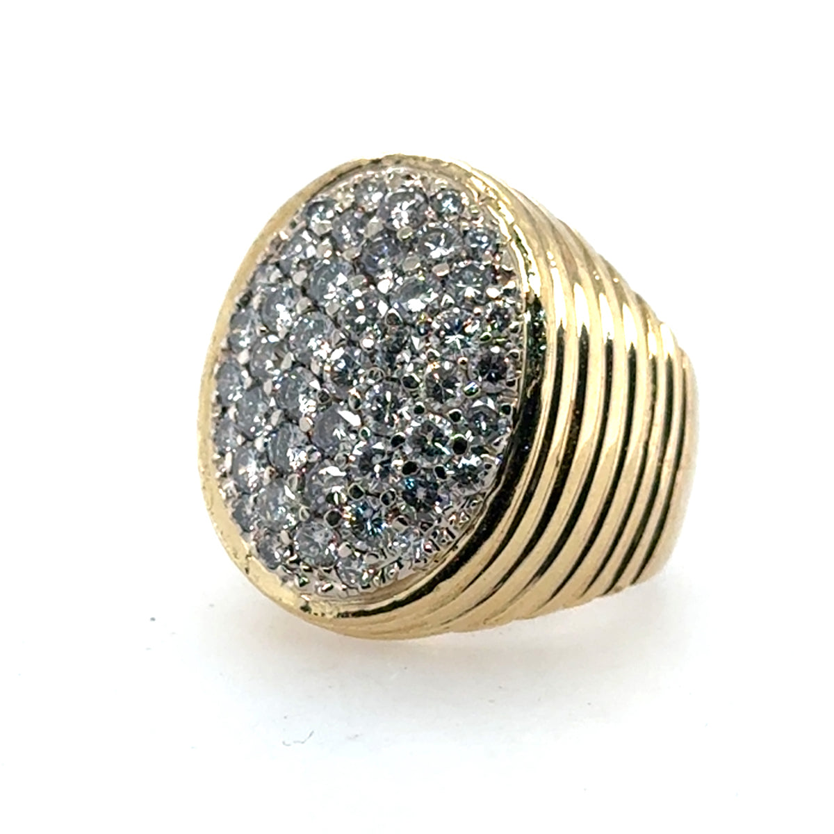 Pave Diamond Ring