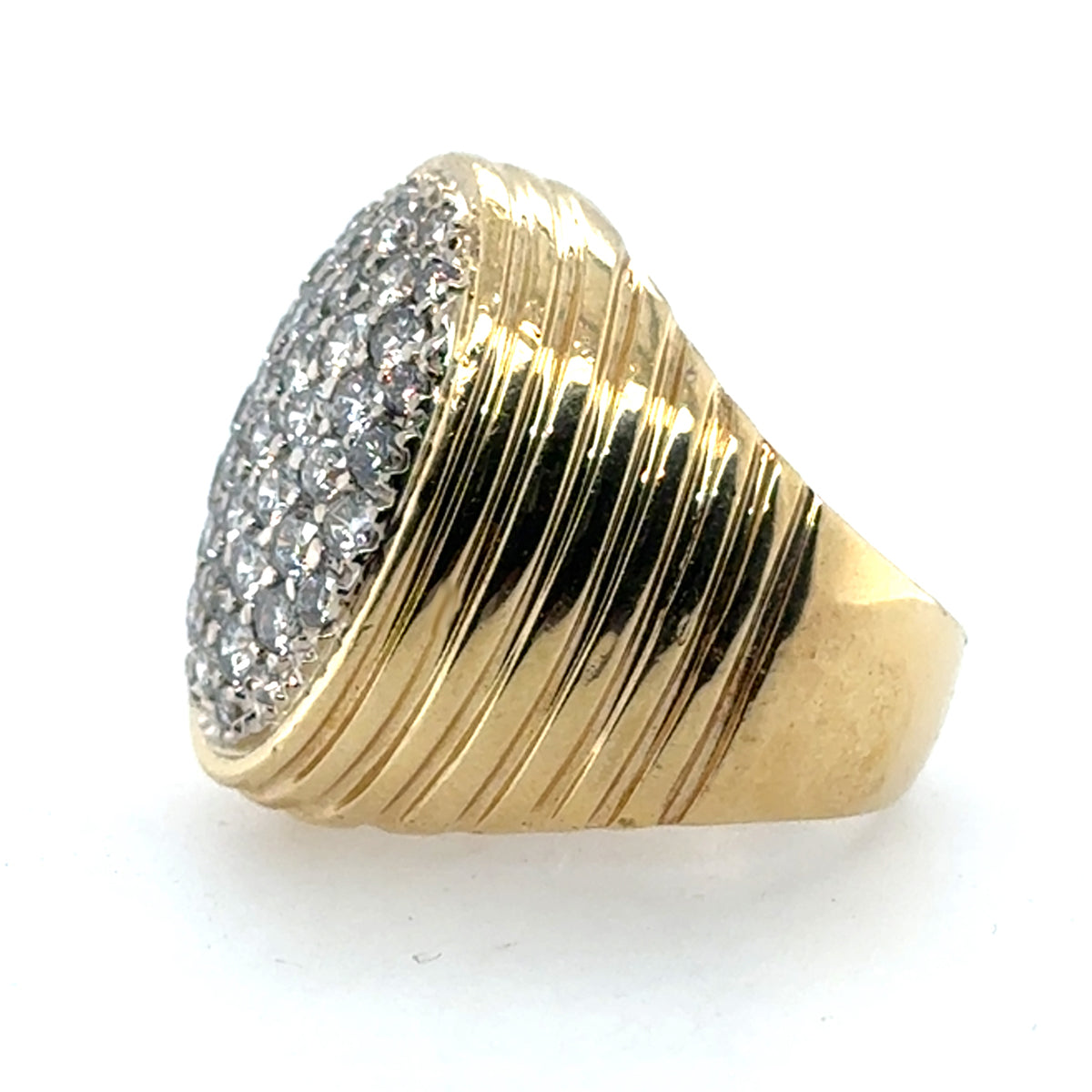 Pave Diamond Ring