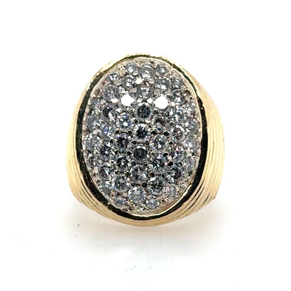 Pave Diamond Ring