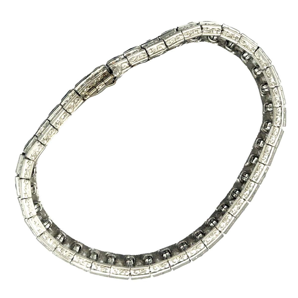 Platinum Art Deco Period Braclet