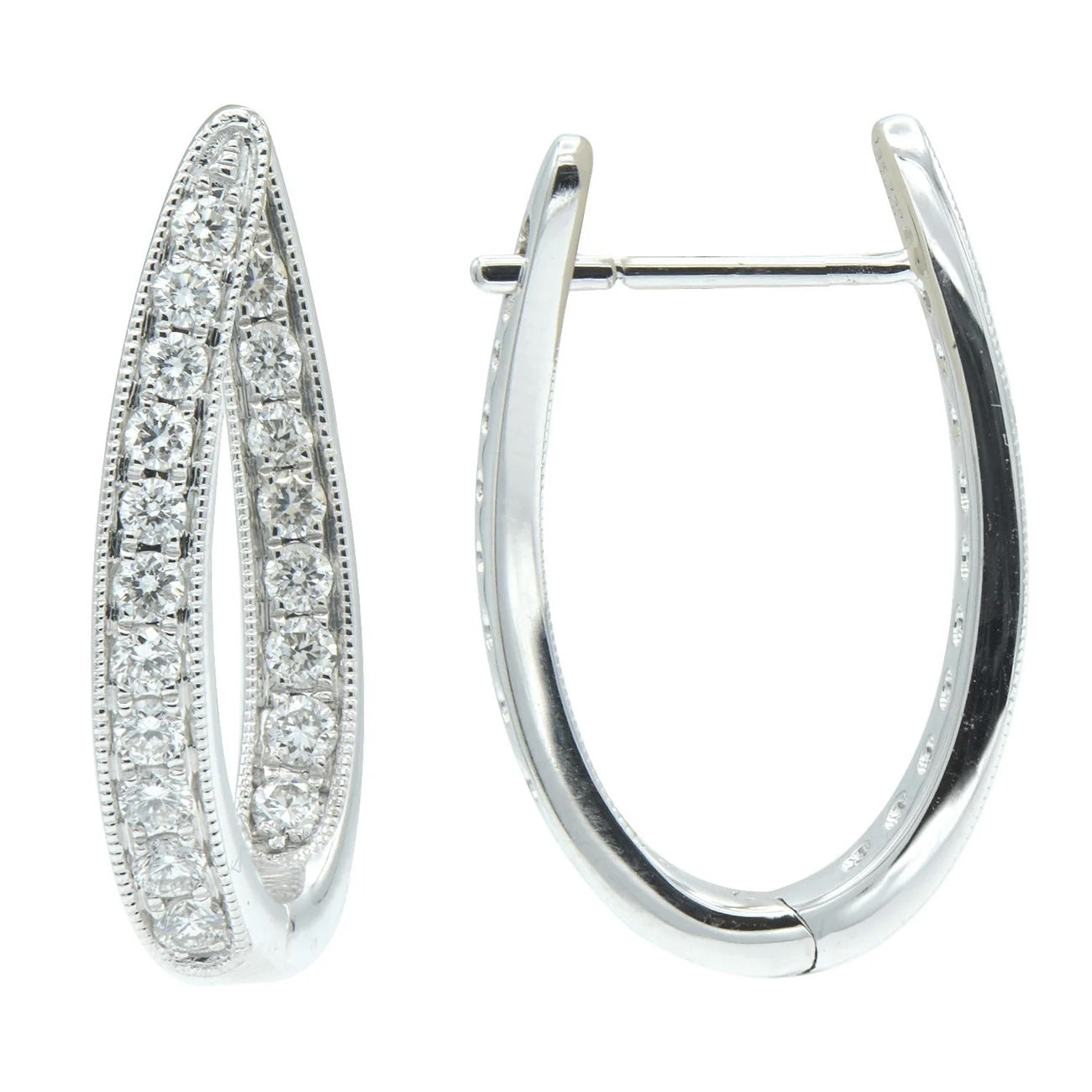 18k Diamond Earrings
