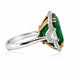 Platinum Emerald Ring