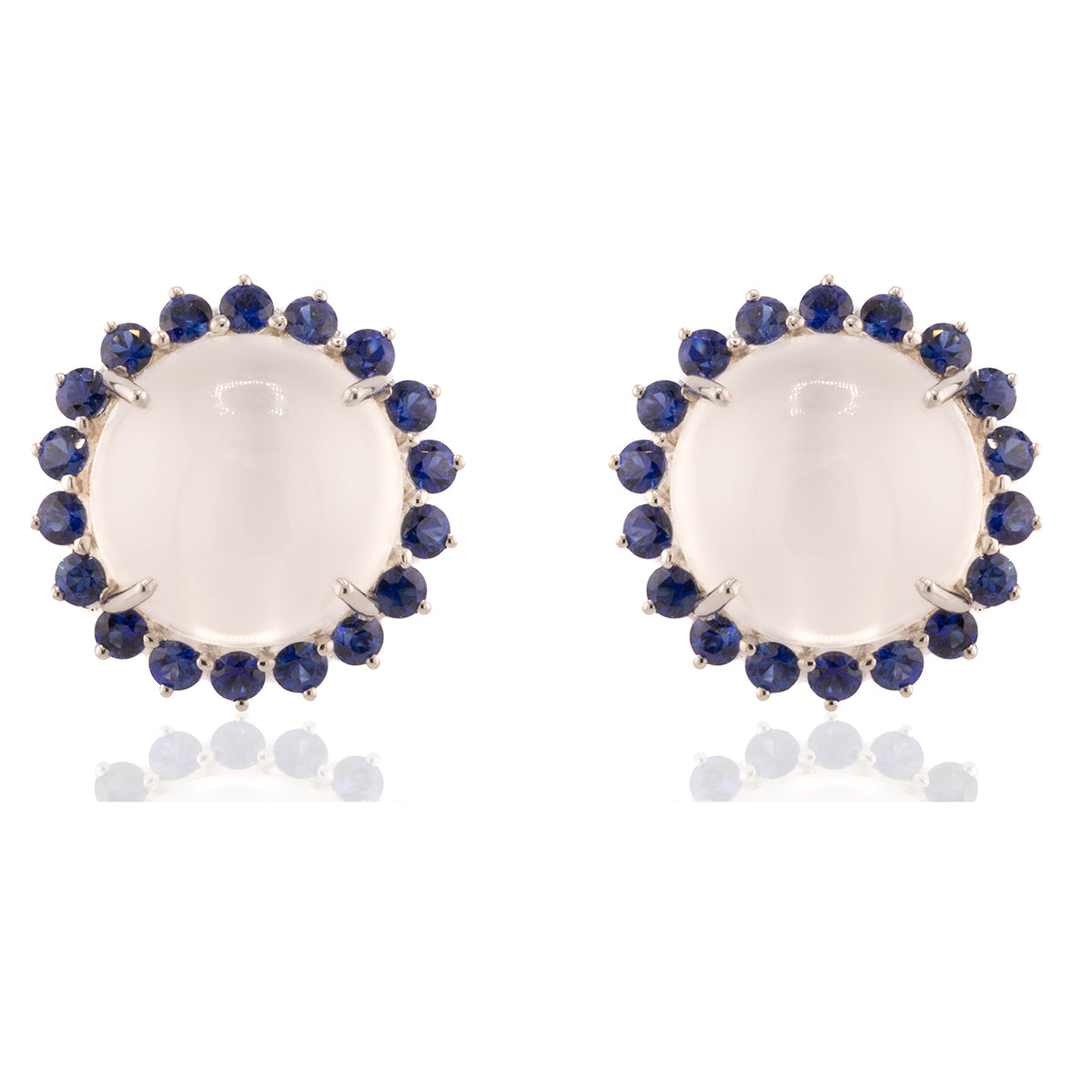 Oscar Heyman Cats Eye Moonstone Earrings