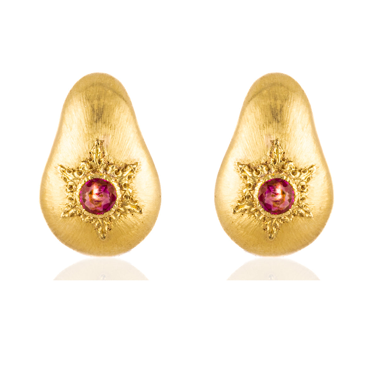 Buccellati Ruby Earrings