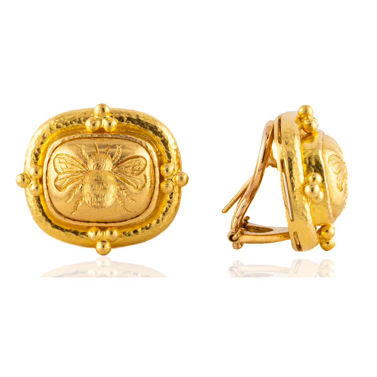 Elizabeth Locke "Fat Bee" Earrings