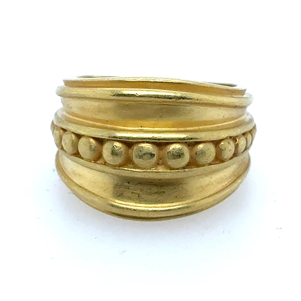 Kieselsteine Cord 18k Etruscan Style Ring