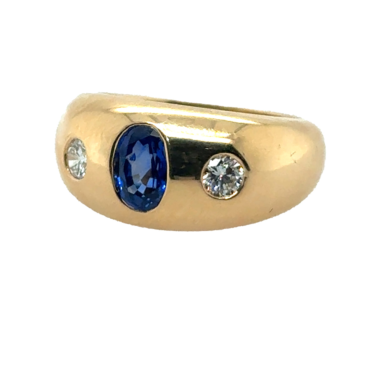 18k Bulgari Sapphire Ring