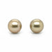 16.1mm Golden South Sea Pearl Studs