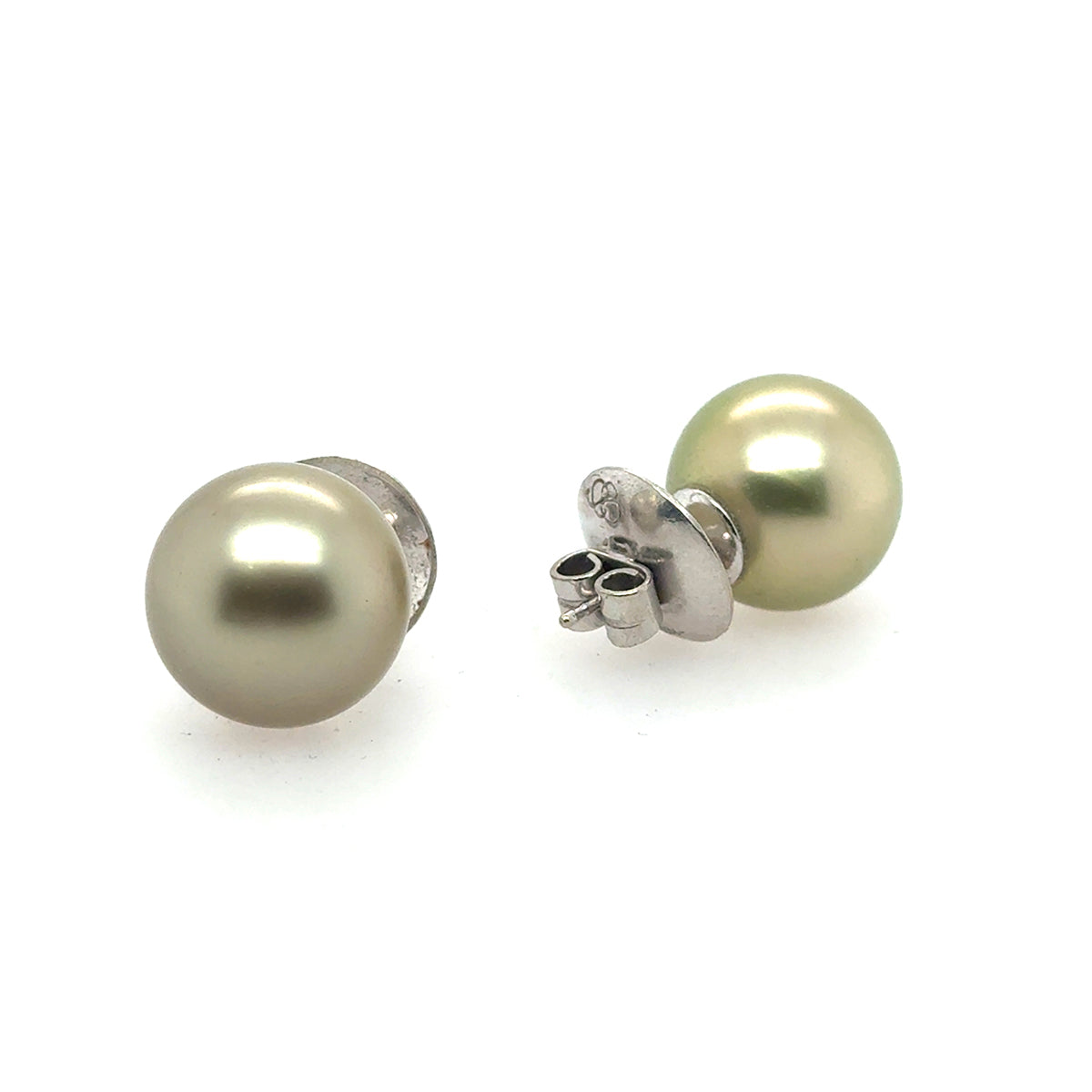14.5mm Golden South Sea Pearl Studs